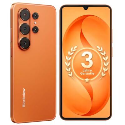 Blackview Kontraktsfri mobiltelefon, 6,88 tums HD+ IPS-smartphone 16 GB + 32 GB/2 TB mobiltelefon, 5 000 mAh, 4G dubbla SIM-smartphones, Face ID/GPS/OTG/3,5mm/3 års garanti Blackview Kontraktsfri mobiltelefon, 6,88 tums HD+ IPS-smartphone 16 GB + 32 GB/2 TB mobiltelefon, 5 000 mAh, 4G dubbla SIM-smartphones, Face ID/GPS/OTG/3,5mm/3 års garanti
