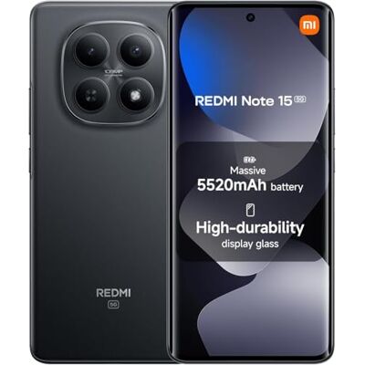 XIAOMI Redmi Note 15 5G 8+256 Black (Ingen strömadapter ingår) XIAOMI Redmi Note 15 5G 8+256 Black (Ingen strömadapter ingår)