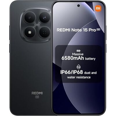 XIAOMI Redmi Note 15 Pro 5G 8+512 Black (Ingen strömadapter inkluderad) XIAOMI Redmi Note 15 Pro 5G 8+512 Black (Ingen strömadapter inkluderad)