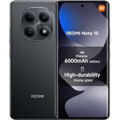 XIAOMI Redmi Note 15 6+128 Black (ingen strömadapter ingår) XIAOMI Redmi Note 15 6+128 Black (ingen strömadapter ingår)