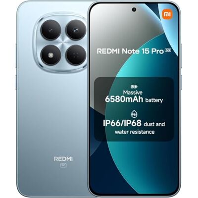 XIAOMI Redmi Note 15 Pro 5G 8+512 Glacier Blue (Ingen strömadapter inkluderad) XIAOMI Redmi Note 15 Pro 5G 8+512 Glacier Blue (Ingen strömadapter inkluderad)