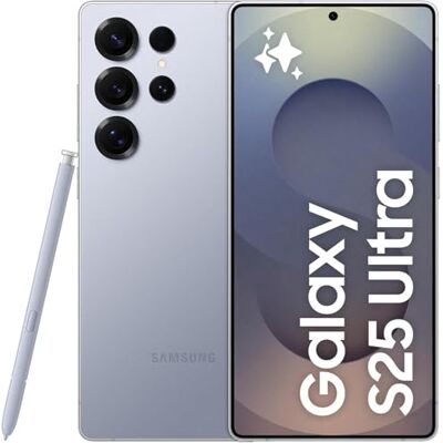 Samsung Galaxy S25 Ultra AI Smartphone med Galaxy AI, inget kontrakt, mobiltelefon med Android, 12 GB RAM, 512 GB minne, 200 MP-kamera, titan silverblå Samsung Galaxy S25 Ultra AI Smartphone med Galaxy AI, inget kontrakt, mobiltelefon med Android, 12 GB RAM, 512 GB minne, 200 MP-kamera, titan silverblå