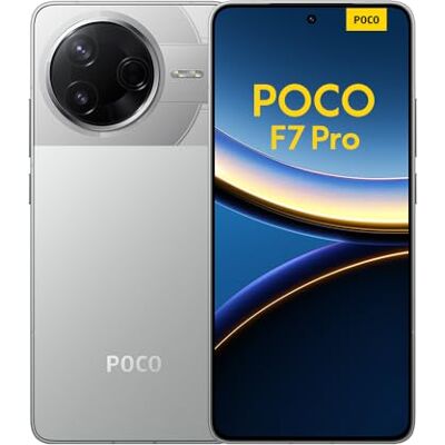 XIAOMI POCO F7 PRO Smartphone, 12 + 256, silver, 6 000 mAh batteri, 90 W Hypercharge, HyperAI XIAOMI POCO F7 PRO Smartphone, 12 + 256, silver, 6 000 mAh batteri, 90 W Hypercharge, HyperAI