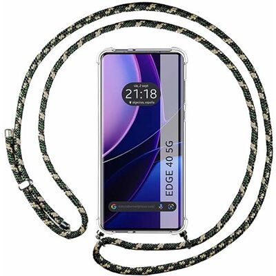 Motorola Edge 40 5G stötsäker skal med halsband - Mobilskal Motorola Edge 40 5G stötsäker skal med halsband - Mobilskal