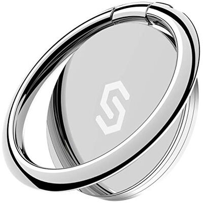SYNCWIRE telefonring av metall, 360 graders roterbar, kompatibel med iPhone 11/11 Pro/11 Pro Max/XS Max/XR/X/8/7/6s, Samsung Galaxy S10/S9/S8, LG, Sony och andra smartphones – silver SYNCWIRE telefonring av metall, 360 graders roterbar, kompatibel med iPhone 11/11 Pro/11 Pro Max/XS Max/XR/X/8/7/6s, Samsung Galaxy S10/S9/S8, LG, Sony och andra smartphones – silver