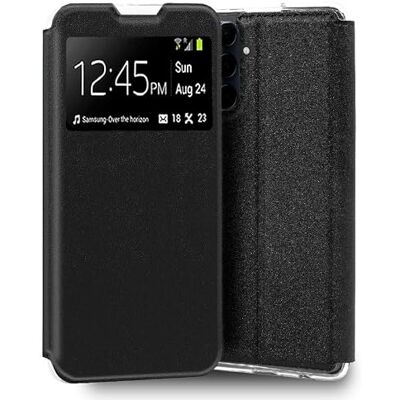 Cool flip-fodral för Samsung A556 Galaxy A55 5G solid svart Cool flip-fodral för Samsung A556 Galaxy A55 5G solid svart