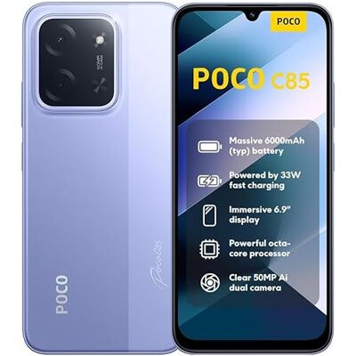 XIAOMI POCO C85 8+256 Purple (ej strömadapter ingår) XIAOMI POCO C85 8+256 Purple (ej strömadapter ingår)