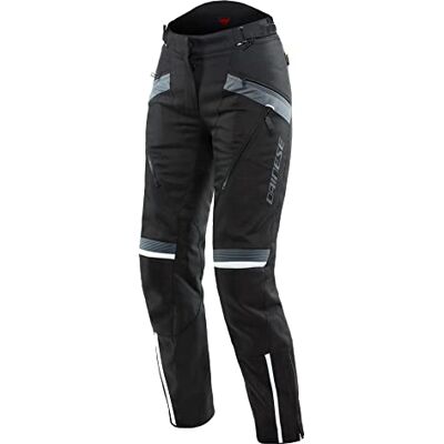 Dainese – Tempest 3 D Dry Lady Pants, motorcykel Touring byxor för kvinnor, vattentät, avtagbart termofoder, knäskydd, svart/svart/ebony, 42 Dainese – Tempest 3 D Dry Lady Pants, motorcykel Touring byxor för kvinnor, vattentät, avtagbart termofoder, knäskydd, svart/svart/ebony, 42