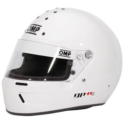 OMP Hjälm GP-R K MY2022 Vit Storlek XL OMP Hjälm GP-R K MY2022 Vit Storlek XL