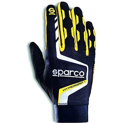 Sparco HYPERGRIP+ GAMING HANDSKAR 10 SVART/GUL, Flerfärgad, 42/50 EU Sparco HYPERGRIP+ GAMING HANDSKAR 10 SVART/GUL, Flerfärgad, 42/50 EU