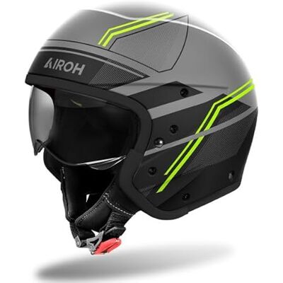 Airoh J110 SLIM Giallo Opaco M - Motorcykelhjälm Airoh J110 SLIM Giallo Opaco M - Motorcykelhjälm