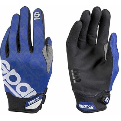 Sparco MECA 3 handskar storlek 9 (S) blå Sparco MECA 3 handskar storlek 9 (S) blå