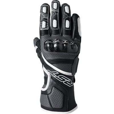 RST Fulcrum CE perforerade läder sport motorcykelhandskar (grå, vit, svart, L) RST Fulcrum CE perforerade läder sport motorcykelhandskar (grå, vit, svart, L)