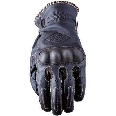 FIVE GLOVES Five 830412 anpassade vintage motorcykelhandskar 1KP, OKLAHOMA, bruna, L FIVE GLOVES Five 830412 anpassade vintage motorcykelhandskar 1KP, OKLAHOMA, bruna, L