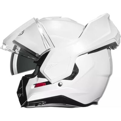 HJC , motorcycle modular helmet I100 pearl white, L HJC , motorcycle modular helmet I100 pearl white, L