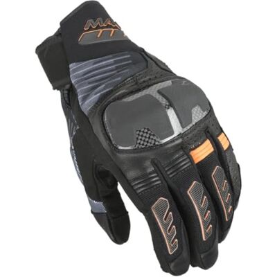 Macna RIME 2.0 svart/orange XL Macna RIME 2.0 svart/orange XL