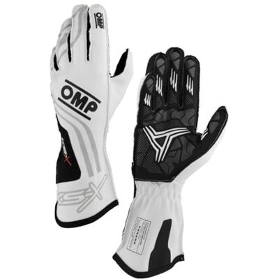 OMP racing Kart Ks-X FIA 8877-2022 Handskar Vit, Storlek 006 Barn OMP racing Kart Ks-X FIA 8877-2022 Handskar Vit, Storlek 006 Barn