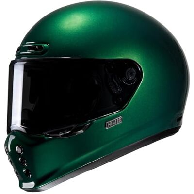 HJC , integralhjälmar motorcykel V10 mörkgrön, M HJC , integralhjälmar motorcykel V10 mörkgrön, M