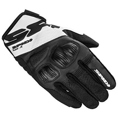 SPIDI Flash-R Evo Tex-handske L Black/White SPIDI Flash-R Evo Tex-handske L Black/White