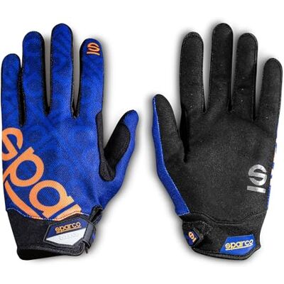 Sparco MECA 3 handskar storlek 12 (XL) blå/orange Sparco MECA 3 handskar storlek 12 (XL) blå/orange
