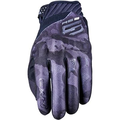 FIVE GLOVES Five 830300 Funktionella motorcykelhandskar, RS3 Evo Graphics, 1KP-godkända, Camo, S FIVE GLOVES Five 830300 Funktionella motorcykelhandskar, RS3 Evo Graphics, 1KP-godkända, Camo, S