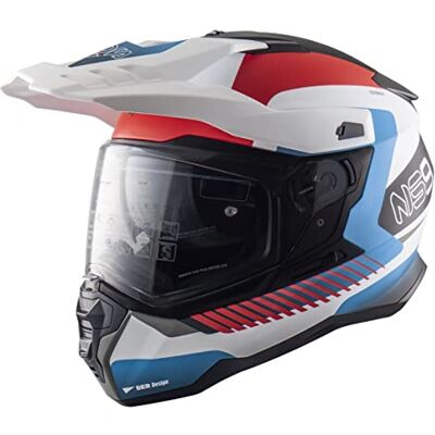 NOS NEW OWN STYLE Hjälm NOS NS-9 Mirage White ECE 22-06 NOS NEW OWN STYLE Hjälm NOS NS-9 Mirage White ECE 22-06