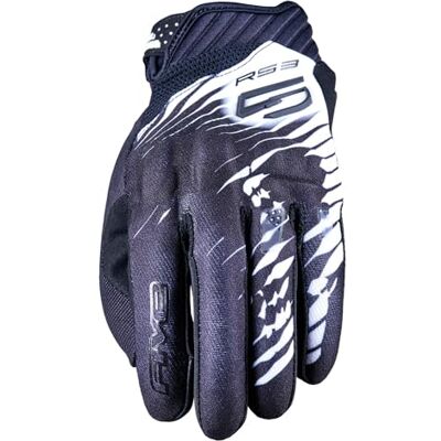 FIVE GLOVES Five 830310 Funktionella motorcykelhandskar, RS3 Evo Graphics, 1KP-godkända, Skull, S FIVE GLOVES Five 830310 Funktionella motorcykelhandskar, RS3 Evo Graphics, 1KP-godkända, Skull, S