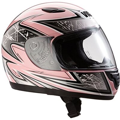 protectWEAR barn motorcykelhjälm rosa SA03-PK storlek XS (ungdom L) 52/53 cm protectWEAR barn motorcykelhjälm rosa SA03-PK storlek XS (ungdom L) 52/53 cm