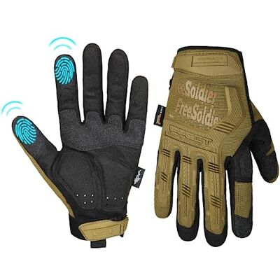 FREE SOLDIER Cykelhandskar halkfria handskar helfingerhandskar herr utomhus motorcykel klättring vandring cykling ridning arbetshandskar FREE SOLDIER Cykelhandskar halkfria handskar helfingerhandskar herr utomhus motorcykel klättring vandring cykling ridning arbetshandskar