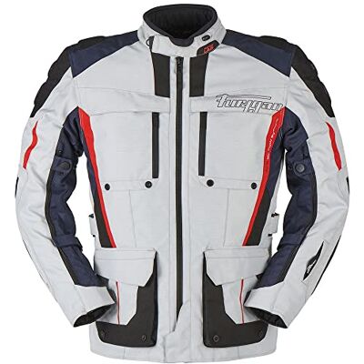 Furygan Men's BREVENT 3W1 motorcykeljacka, pärlemorblå, L Furygan Men's BREVENT 3W1 motorcykeljacka, pärlemorblå, L