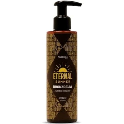 AOKlabs BRONGZELIA fuktgivande själv-solbrännande kräm, snabbt absorberande flytande emulsion 200 ml. AOKlabs BRONGZELIA fuktgivande själv-solbrännande kräm, snabbt absorberande flytande emulsion 200 ml.