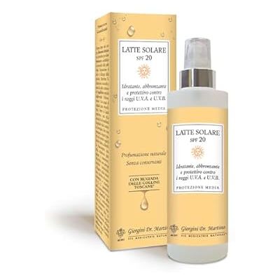DR. GIORGINI LATTE SOLARE SPF 20-125 ml DR. GIORGINI LATTE SOLARE SPF 20-125 ml