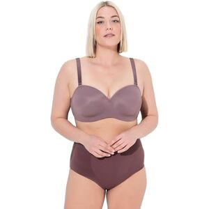 Ulla Popken damer stora storlekar överdimensionerade plus size multiway-behå, mjuka kupor, remmar, avtagbara kopp C – E, Jorden, 105C Ulla Popken damer stora storlekar överdimensionerade plus size multiway-behå, mjuka kupor, remmar, avtagbara kopp C – E, Jorden, 105C
