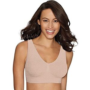 Hanes mysig dambygel-BH, heltäckande pullover-BH, sömlös t-shirt-BH, NAKEN, L Hanes mysig dambygel-BH, heltäckande pullover-BH, sömlös t-shirt-BH, NAKEN, L