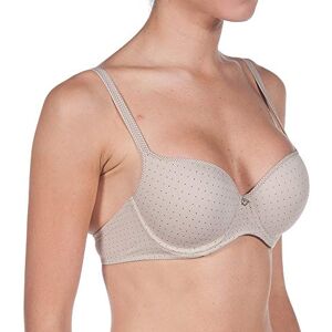 Selene Francesca Foam Cup BH med ringar för kvinnor, Beige, 100B Selene Francesca Foam Cup BH med ringar för kvinnor, Beige, 100B