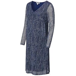 ESPRIT Maternity damklänning nursing långärmad heltäckande klänning, Mörkblå – 405, XXL ESPRIT Maternity damklänning nursing långärmad heltäckande klänning, Mörkblå – 405, XXL