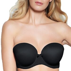 Freya Dam Deco Uw Moulded Strapless BH Deco Uw formad axelbandslös bh (1-pack), svart, 75E Freya Dam Deco Uw Moulded Strapless BH Deco Uw formad axelbandslös bh (1-pack), svart, 75E