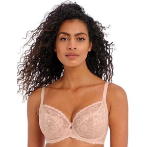 Freya Offbeat Underwire Plunge BH för kvinnor, genomskinlig bh, Naturlig beige, 85G Freya Offbeat Underwire Plunge BH för kvinnor, genomskinlig bh, Naturlig beige, 85G