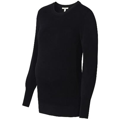 ESPRIT Maternity damtröja långärmad tröja, Svart bläck – 003, 34 ESPRIT Maternity damtröja långärmad tröja, Svart bläck – 003, 34