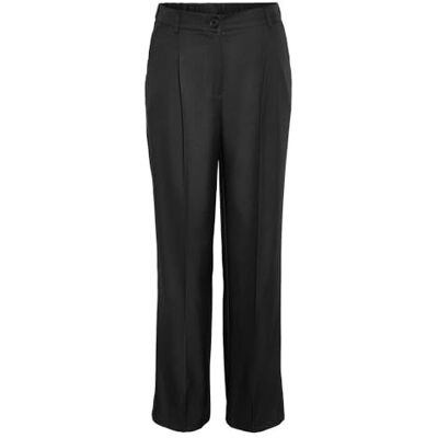 NOISY MAY Nmdebbie Hw Pants Noos tygbyxor, svart, XL NOISY MAY Nmdebbie Hw Pants Noos tygbyxor, svart, XL