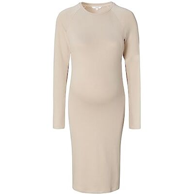 Noppies Dam Zane Ultra Soft Nursing Dress Ls klänning, Ljussand – N147, XL Noppies Dam Zane Ultra Soft Nursing Dress Ls klänning, Ljussand – N147, XL