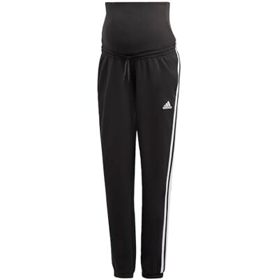 adidas Kvinnor Maternity Pants, Black/White, XL adidas Kvinnor Maternity Pants, Black/White, XL