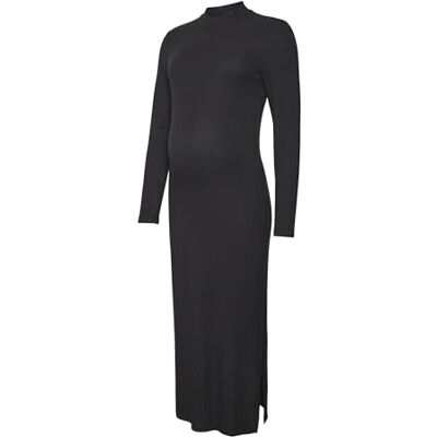 MAMALICIOUS MAMA.LICIOUS MLTRINITY HIGH Neck JRS Dress NOOS, svart, L MAMALICIOUS MAMA.LICIOUS MLTRINITY HIGH Neck JRS Dress NOOS, svart, L