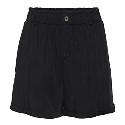 NOISY MAY kvinnliga shorts curve hög midja, svart, 54 SE NOISY MAY kvinnliga shorts curve hög midja, svart, 54 SE