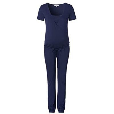 Noppies Dam jumpsuit Driel Nursing kortärmad overaller, Peacoat – P590, 44 Noppies Dam jumpsuit Driel Nursing kortärmad overaller, Peacoat – P590, 44