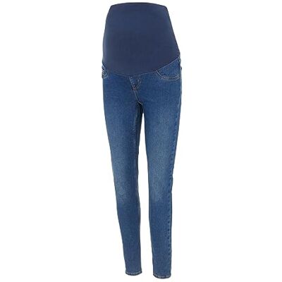 MAMALICIOUS Mlnewamy Skinny Mb Jeggings V. Noos, Mellanblå denim, S MAMALICIOUS Mlnewamy Skinny Mb Jeggings V. Noos, Mellanblå denim, S