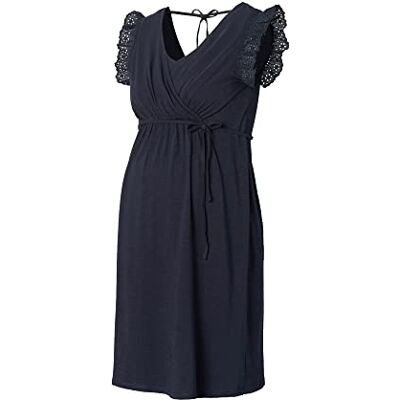 ESPRIT Maternity Damklänning Nursing ärmlös klänning, natthimmel blå – 485, 42 SE ESPRIT Maternity Damklänning Nursing ärmlös klänning, natthimmel blå – 485, 42 SE