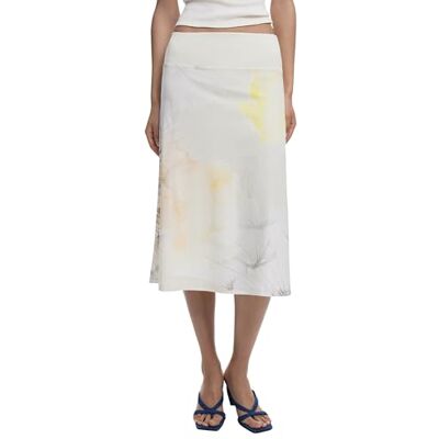 Desigual Fal_dimma kjol för kvinnor, svart, M Desigual Fal_dimma kjol för kvinnor, svart, M
