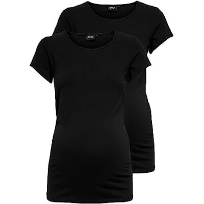 ONLY OLMLOVELY T-shirt för kvinnor, Svart 1, M ONLY OLMLOVELY T-shirt för kvinnor, Svart 1, M