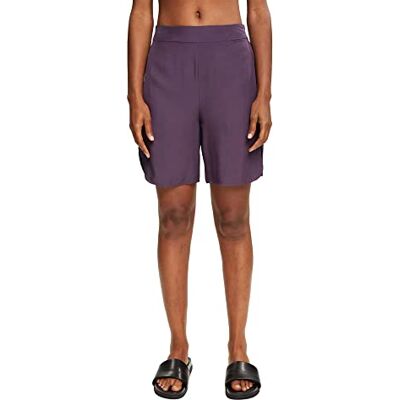 ESPRIT Shorts för kvinnor, 500/mörklila, 36 SE ESPRIT Shorts för kvinnor, 500/mörklila, 36 SE